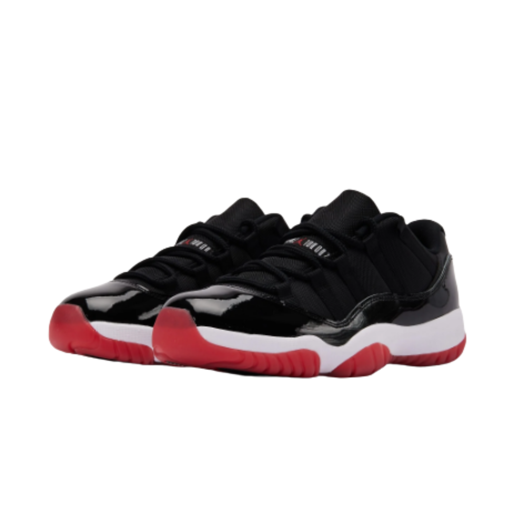 J11 LOW - BLACK RED