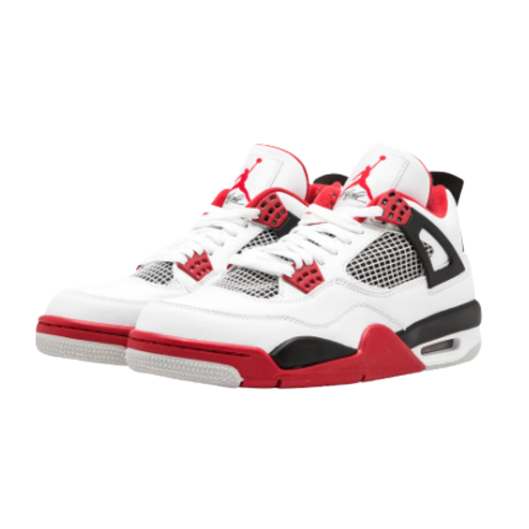 JD4 RETRO - WHITE RED