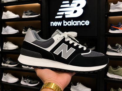 NEW BALANCE 574 - BLACK GRAY