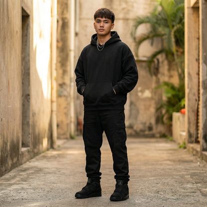 JD4 RETRO - TRIPLE BLACK