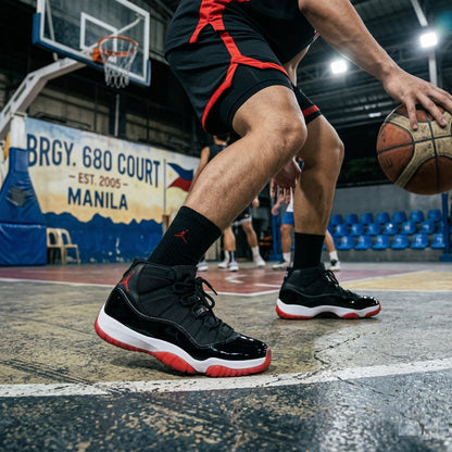 J11 HIGH - BLACKRED